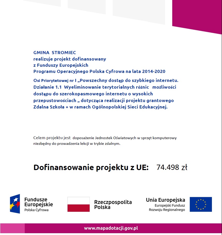 INFORMACJA - DOFINANSOWANIE PROJEKTU-POLSKA CYFROWA.jpg